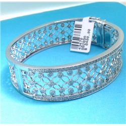 14K BANGLE WITH DIAMOND