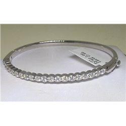 14KW BANGLE WITH DIAMONDS