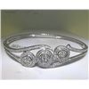Image 1 : 18KW BANGLE WITH  DIAMONDS