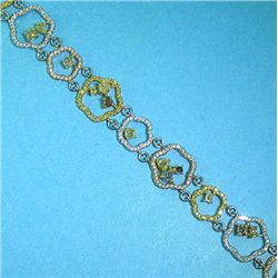 18K BRACELET WITH DIAMONDS