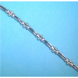 14K GOLD SAPPHIRE BRACELET