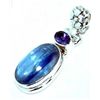 Image 1 : Amethyst & Kyanite Pendant