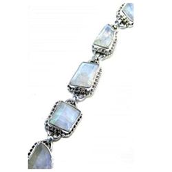 Rainbow Moonstone Bracelet