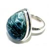Image 1 : Silver and Serphinite Ring