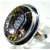 Image 1 : Silver and Mystic Topaz Ring