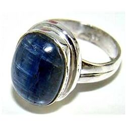 Silver and Kyanite Ring