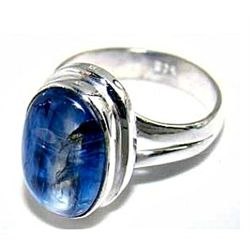 Silver and Kyanite Ring