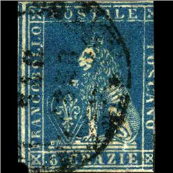 1851 Tuscany 6g Stamp (STM-0924)