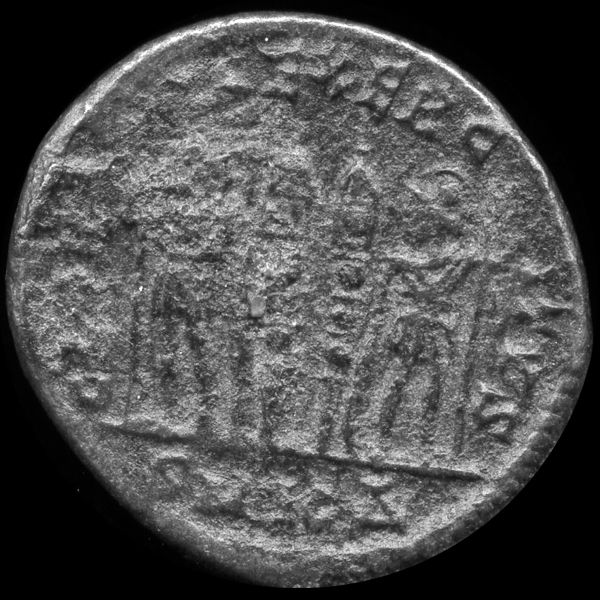 300AD Roman Bronze Coin Higher Grade (COI9235)