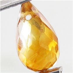 0.5ct Golden Citrine Briolette (GMR-1105B)