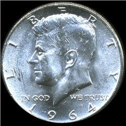 1964 JFK Half MS63/64 Underweight ERROR (COI-10611)