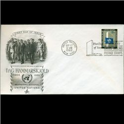 1962 UN First Day Postal Cover (STM-2391)