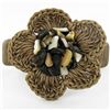 Image 1 : Crocheted Shell Ring (JEW-4335)