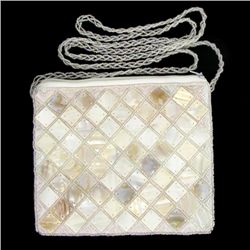 Handcrafted Mother of Pearl Evening Bag (ACT-365)