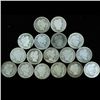 Image 1 : 1906O/S Barber 10c Circulated 17pcs (COI-12491)