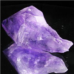 230ct Large Purple Amethyst Single Crystal (MIN-001358)