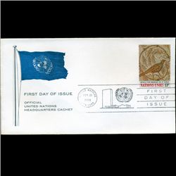 1969 UN First Day Postal Cover (STM-2775)