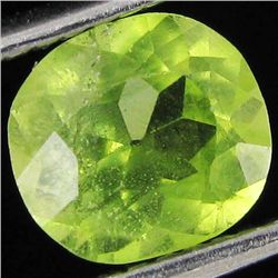 1.35ct Clean Green Peridot Oval (GEM-43608)