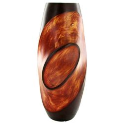 Mango Wood Vase (DEC-837)