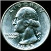 Image 1 : 1955D Washington 25c MS64 (COI-12040)