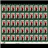 Image 1 : 1972 US Xmas 8c Mint Sheet  (STM-1778)