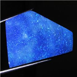 12.1ct Australian Black Opal Doublet Full Fire (GEM-46571)
