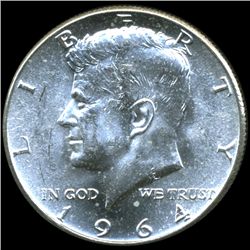 1964 JFK Half MS63/64 Underweight ERROR (COI-10614)