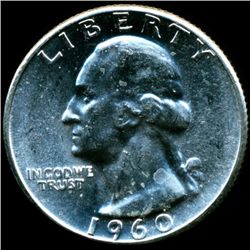 1960 Washington 25c MS65 Scarce Type B Reverse (COI-12244)