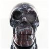 Image 1 : 1320ct Hand Carved Agate Skull (MIN-001703)
