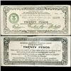 Image 1 : 1944 WW2 Guerrilla Rebel Philippines 20P Note Mindinao (CUR-07298)
