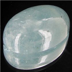 54.1ct Sky Blue Aquamarine Cabochon (GEM-45600)