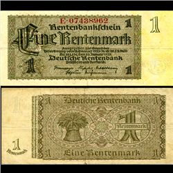 1937 Germany 1 Mark Note Better Grade (CUR-06660)