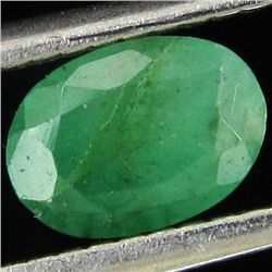 0.56ct Green Colombia Emerald Oval  (GEM-44188E)