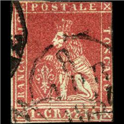 1851 Tuscany 1g Stamp (STM-0914)