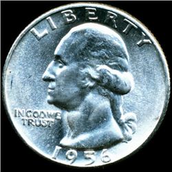 1956 Washington 25c MS65/66 (COI-12078)