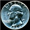 Image 1 : 1960 Washington 25c MS65 Scarce Type B Reverse (COI-12241)