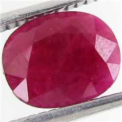 2.33ct Burma Ruby Oval Heated Only (GEM-48409)