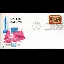 1967 UN First Day Postal Cover (STM-2677)