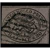 Image 1 : 1852 Papal States 1/2b Stamp (STM-1057)