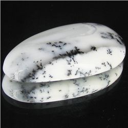 25.5ct Dendrite Opal Cabochon (GEM-45573)