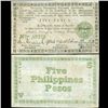 Image 1 : 1943 WW2 Guerrilla Rebel Philippines 5P Note Negros (CUR-07237)