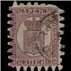 Image 1 : 1866 Finland 5p Type 3 Purple Brown Used Stamp (STM-1310)