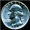 Image 1 : 1960 Washington 25c MS64/65 Scarce Type B Reverse Underweight ERROR (COI-12226)