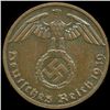Image 1 : 1939F Germany 1pf MS63+ ERROR (COI-9948)
