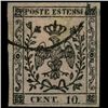 Image 1 : 1852 Modena 10c Stamp (STM-0982)