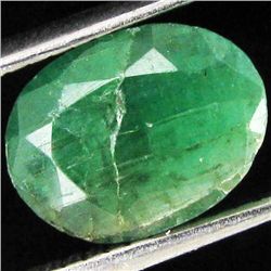 2.0ct Brazilian Emerald Oval (GEM-41110)