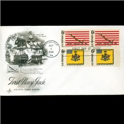 1968 US First Day 4 Block Postal Cover (STM-2765)