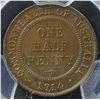 Image 3 : 1914H ½ Penny PCGS MS63 Brown