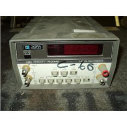 HP 34740A & 34702A MULTIMETER
