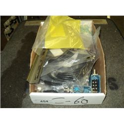 BOX: RF CABLES W. BNC CONNECTORS